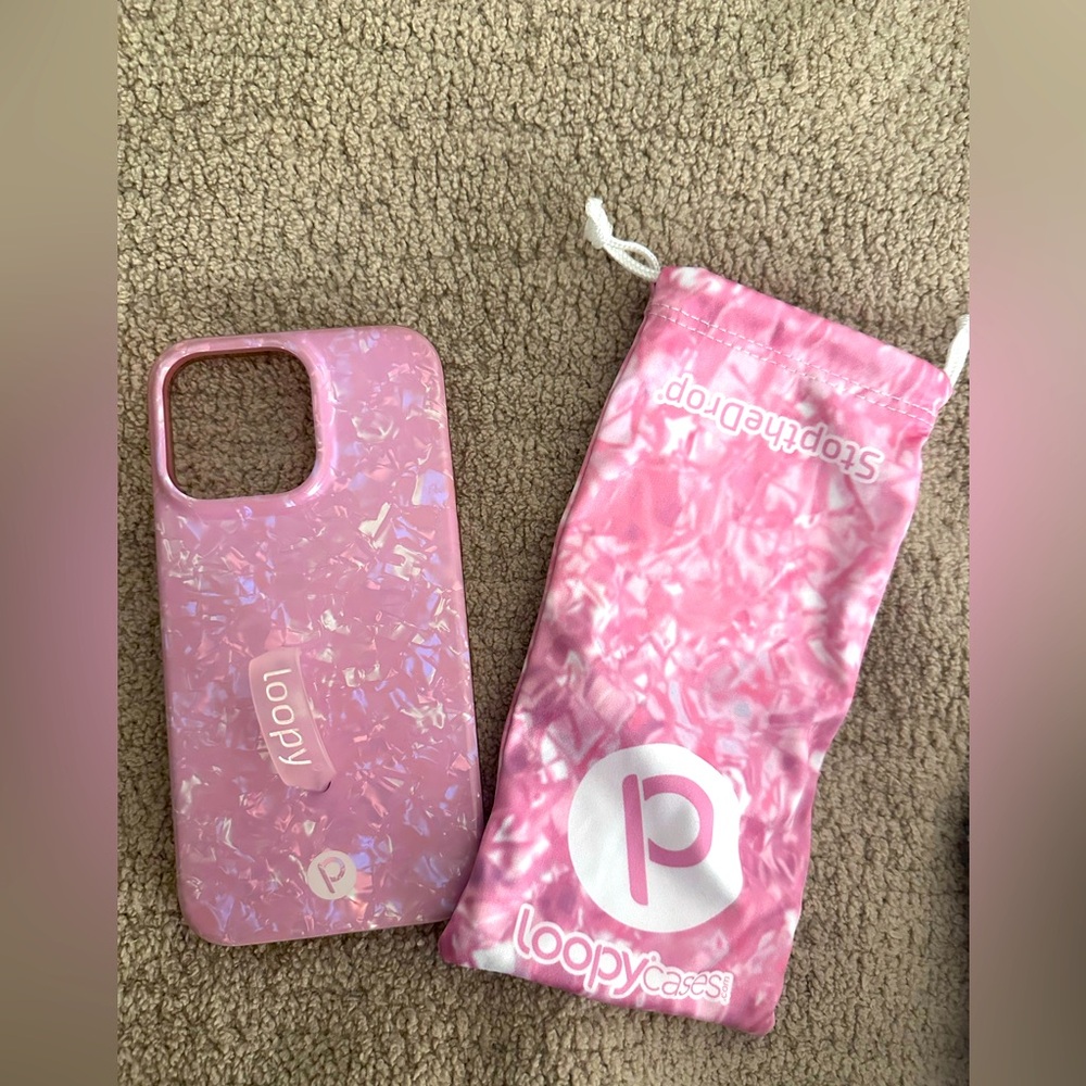EUC  LOOPY CASE - IPHONE 14 PRO MAX